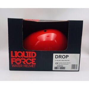 Liquid Force DROP Water Helmet Complies With EN 1385 Size Adult S/M Red NEW